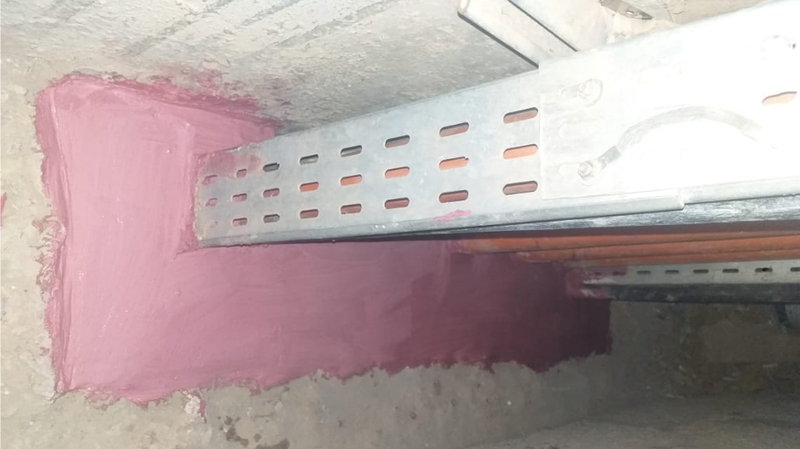 FIRE STOP WORKS AT KAFD